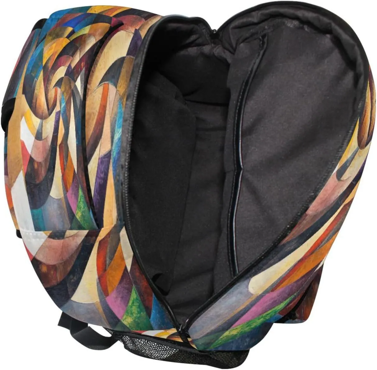 JSTEL Kid Graffiti Art Backpack,Elementary School Backpack Graffiti Art Kid Bookbag for Boy Girl Ages 5 to 13,016