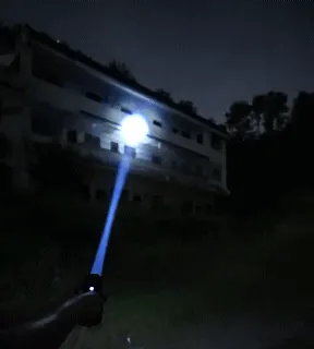 Jumbo XHP120 White Laser 100000 Lumens Alloy Flashlight With 3pcs 15000mah 18650 Rechargeable Batteries Endurance 12-24 Hours Long Range 5km Waterproof