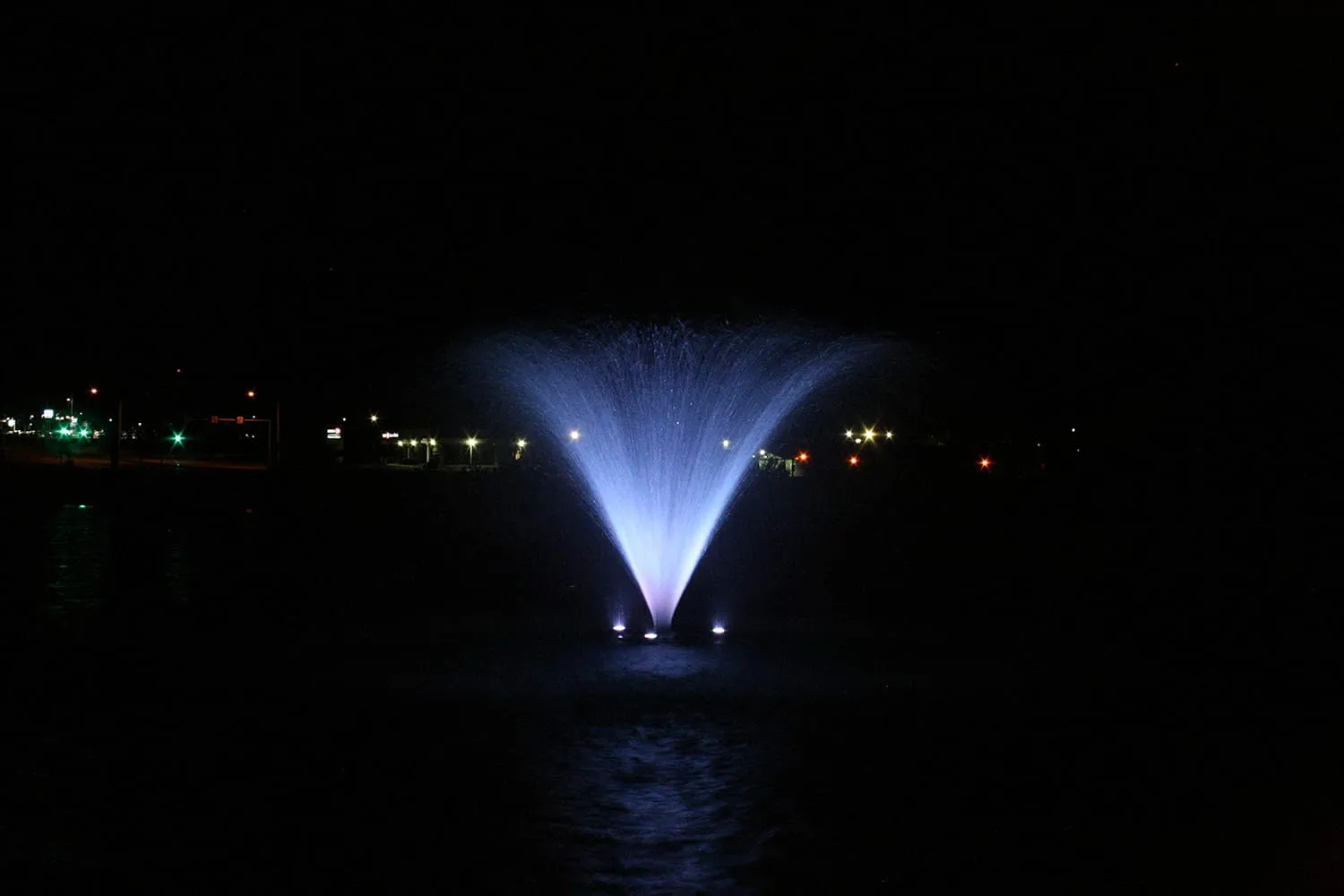 Kasco RGB LED Lighting 6 Fixtures for 2-3 HP Units – Runs on 24V DC at 5W per Fixture | 3 Rhythmic Sequencing Patterns with 100 ft Power Cord | RGB Fountain Decor Lights (Fountain NOT Included)