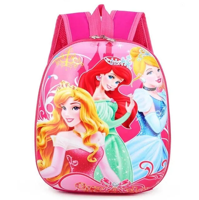 Kids Cartoon Hard Shell Backpack