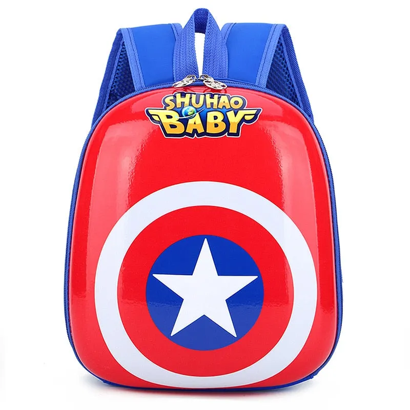 Kids Cartoon Hard Shell Backpack