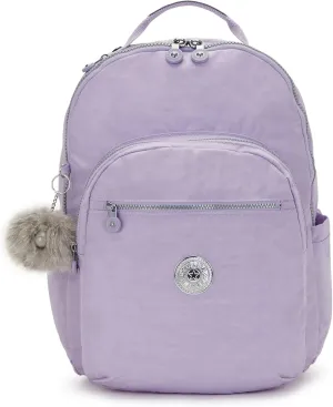 Kipling Seoul Extra Large 17" Laptop Backpack Bridal Lavender