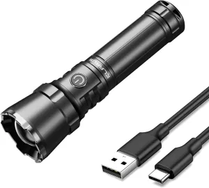 klarus EP12 Ultra Bright 30W 2000LM Zoomable Flashlight 2460 Feet Long Throw Adjustable Focus Floodlight Spotlight