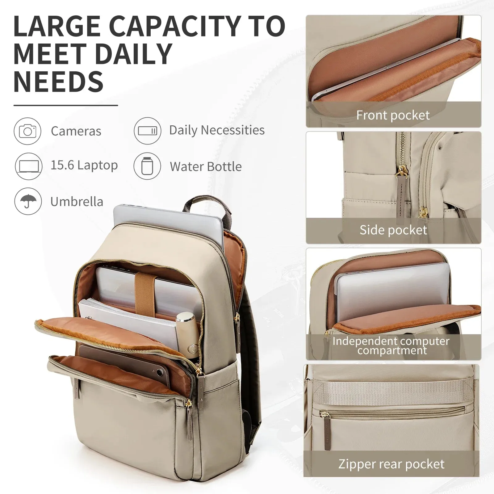 Large Capacity Backpack for Women