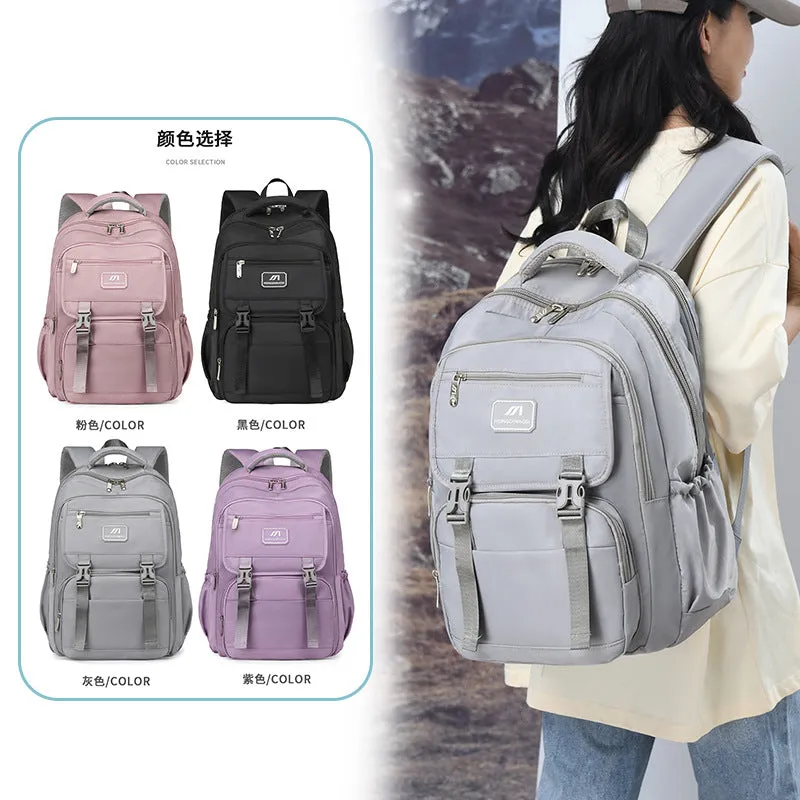 Large capacity backpack schoolbag