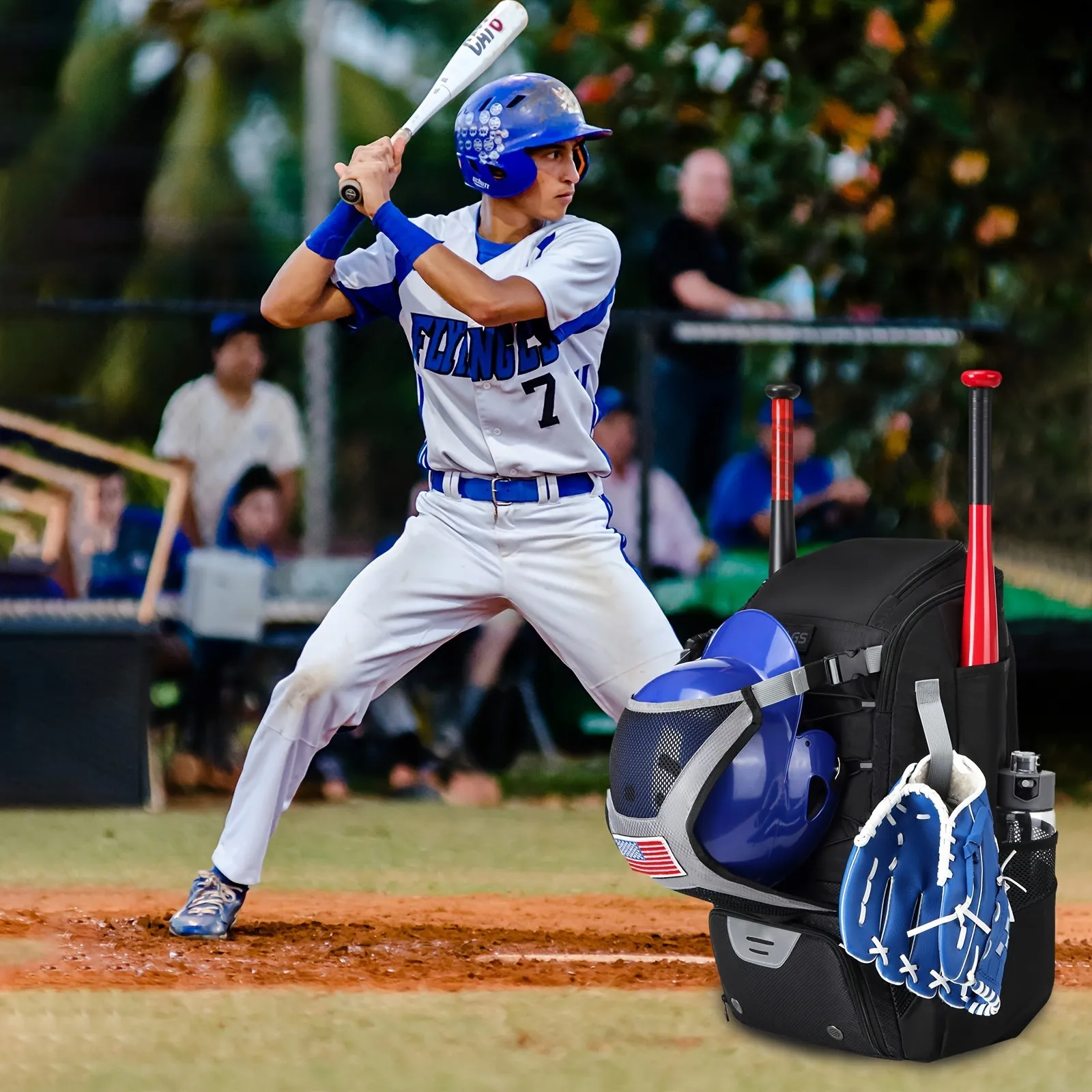Large Capacity Baseball/Softball Backpack
