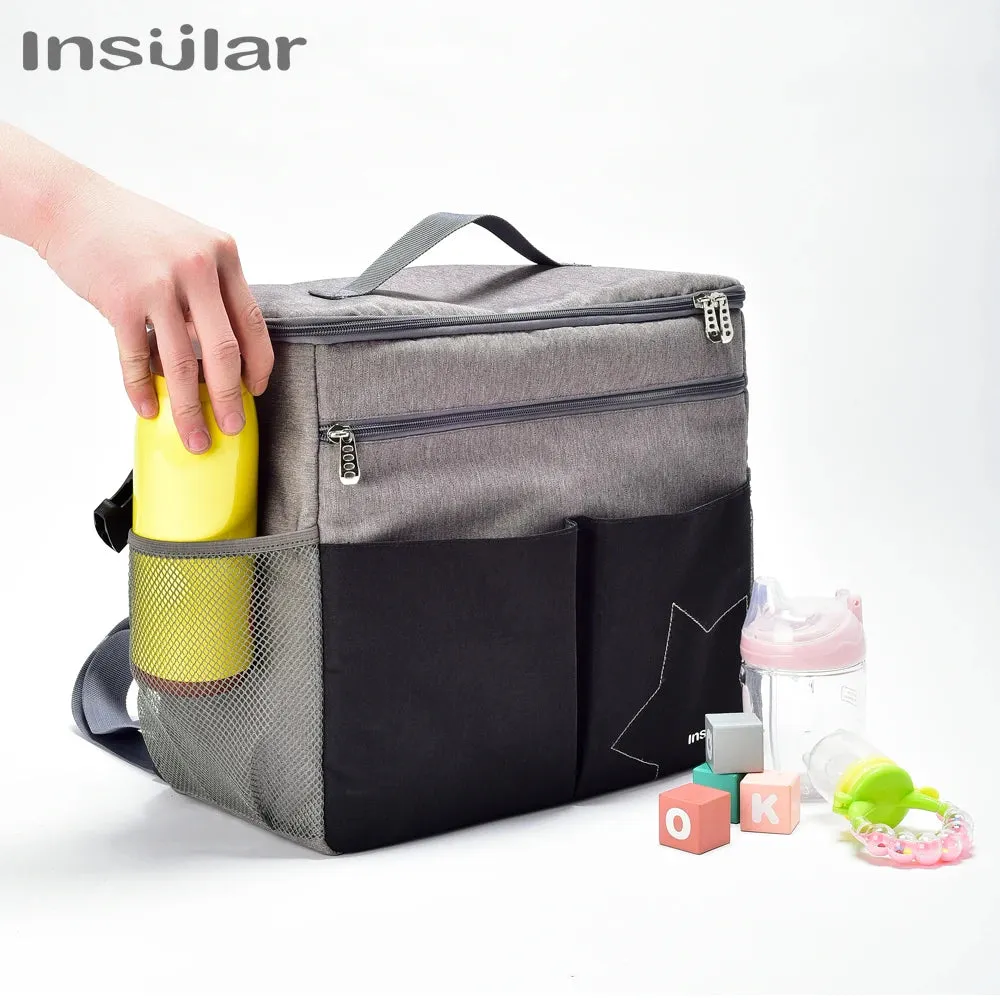 Large Capacity Diaper Backpack