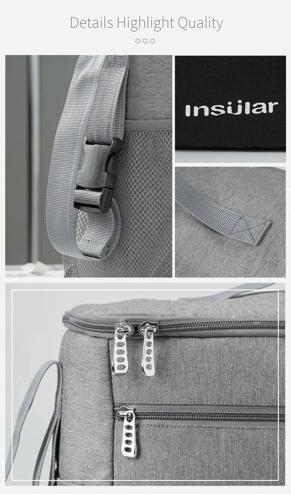 Large Capacity Diaper Backpack