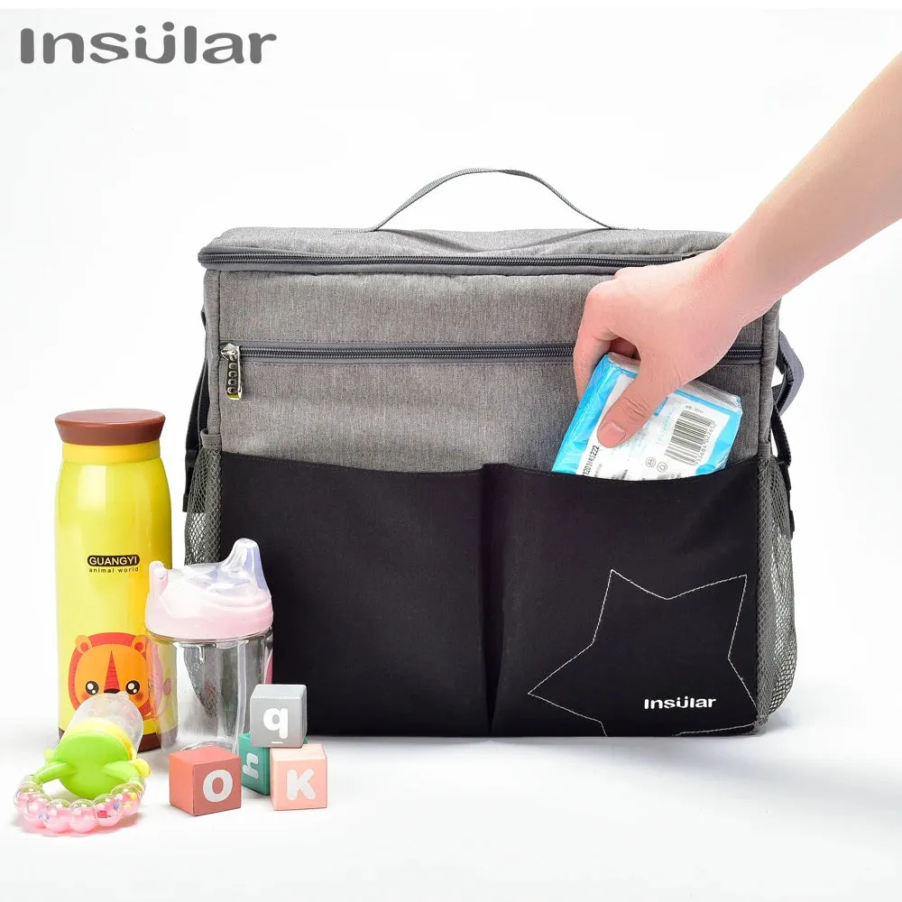 Large Capacity Diaper Backpack