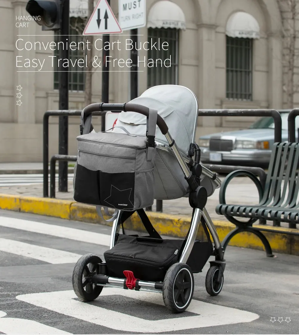 Large Capacity Diaper Backpack