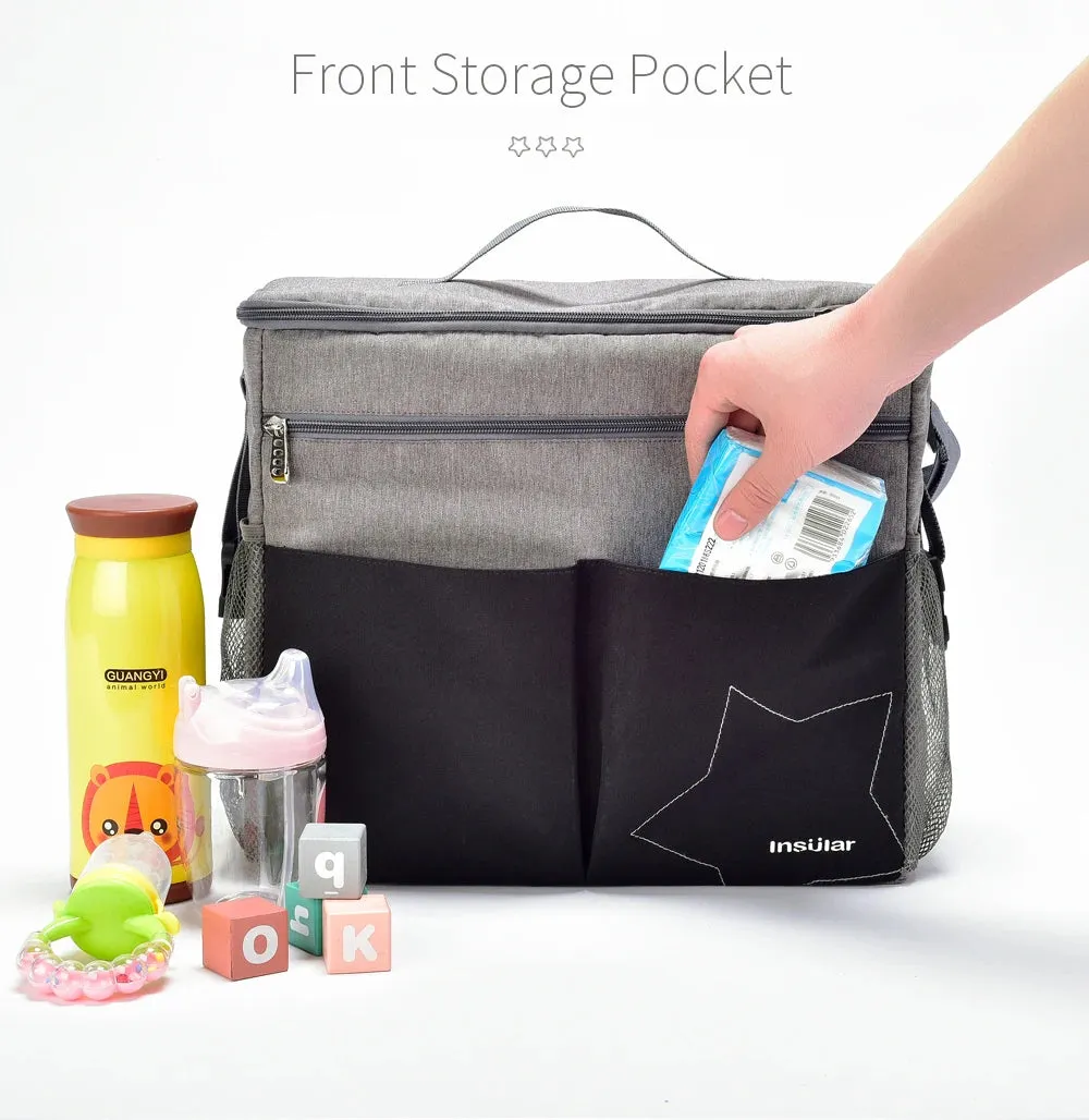 Large Capacity Diaper Backpack