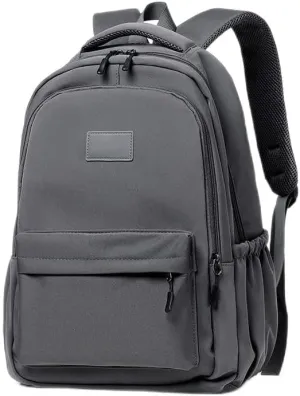 Large capacity Japanese Korean backpack trend fashion daily travel backpack (gray)
