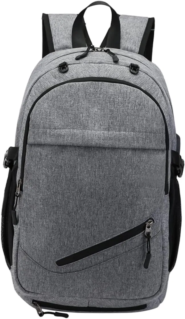 Large Capacity Oxford Cloth Backpack Charging Basketball Net for Men