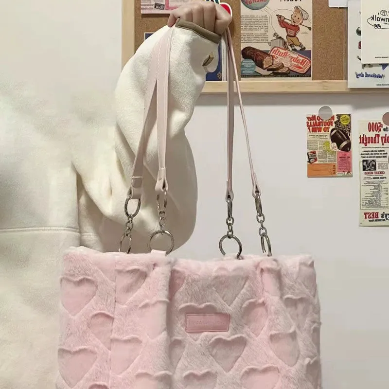 Large capacity plush bag  HA2108