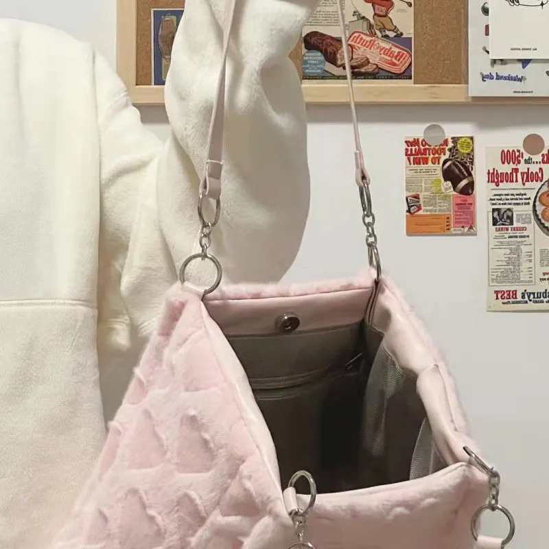 Large capacity plush bag  HA2108