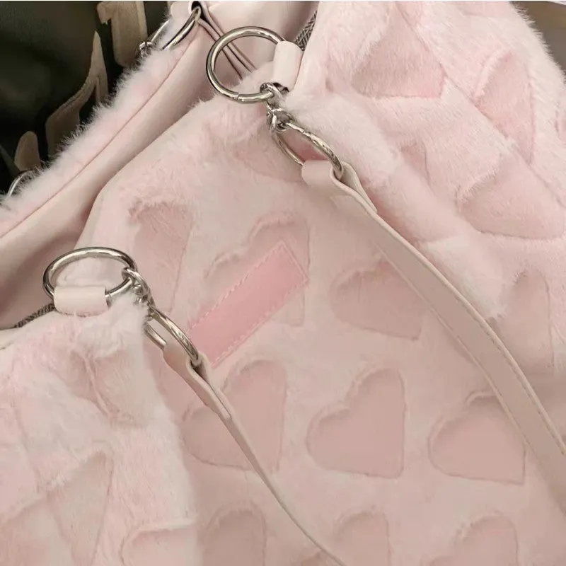Large capacity plush bag  HA2108