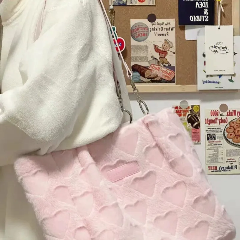 Large capacity plush bag  HA2108