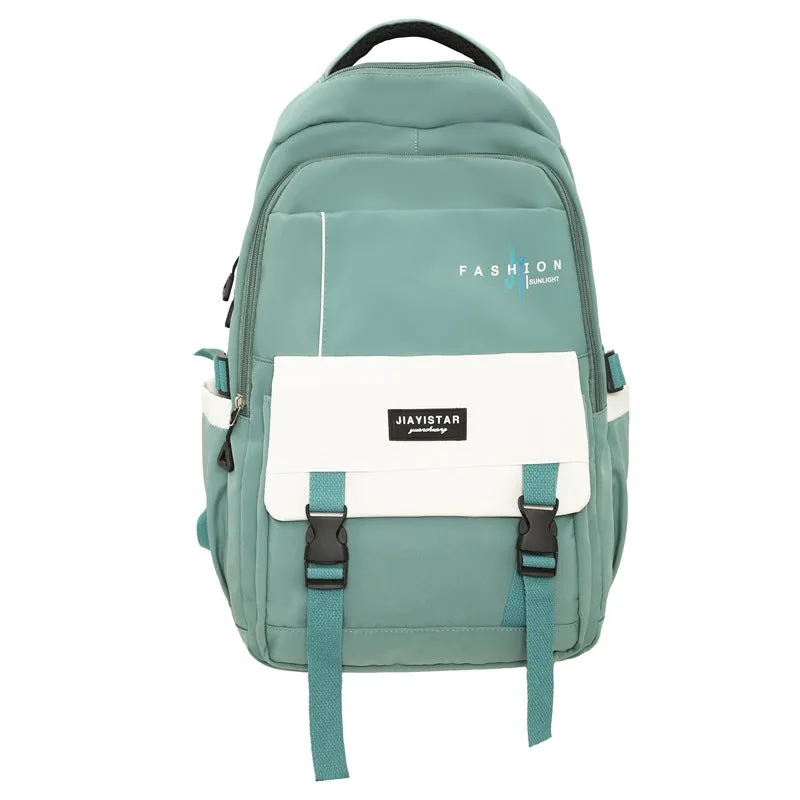 Large capacity schoolbag backpack