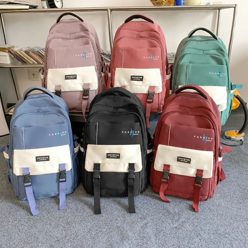 Large capacity schoolbag backpack