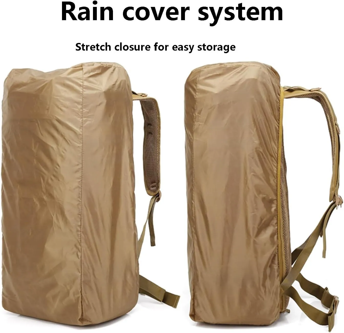 Large Capacity Tactical Backpack Travel Rucksack Bag, Great Outdoor Duffle Bag for Men and Women, 60L(ACU)