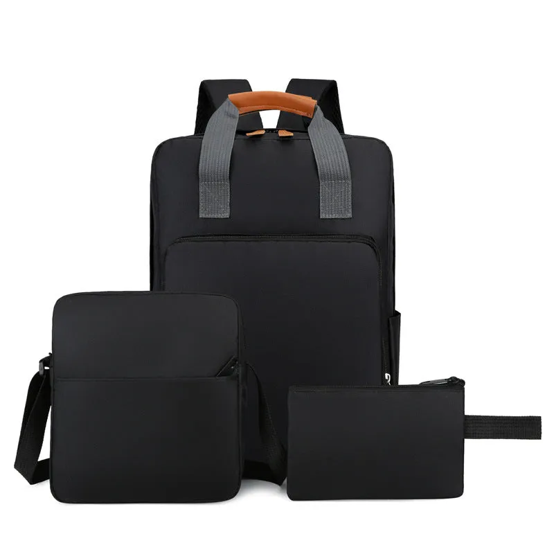 Large capacity three-piece backpack
