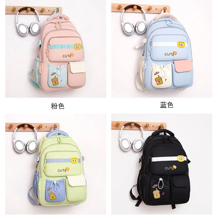 Large Capacity Trendy Korean Style Girls Backpack