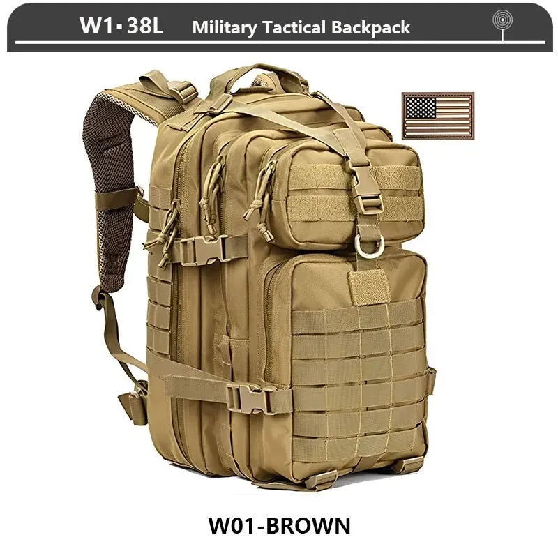 Large Waterproof Tactical Backpack for Outdoor Adventures
