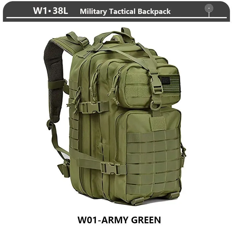 Large Waterproof Tactical Backpack for Outdoor Adventures