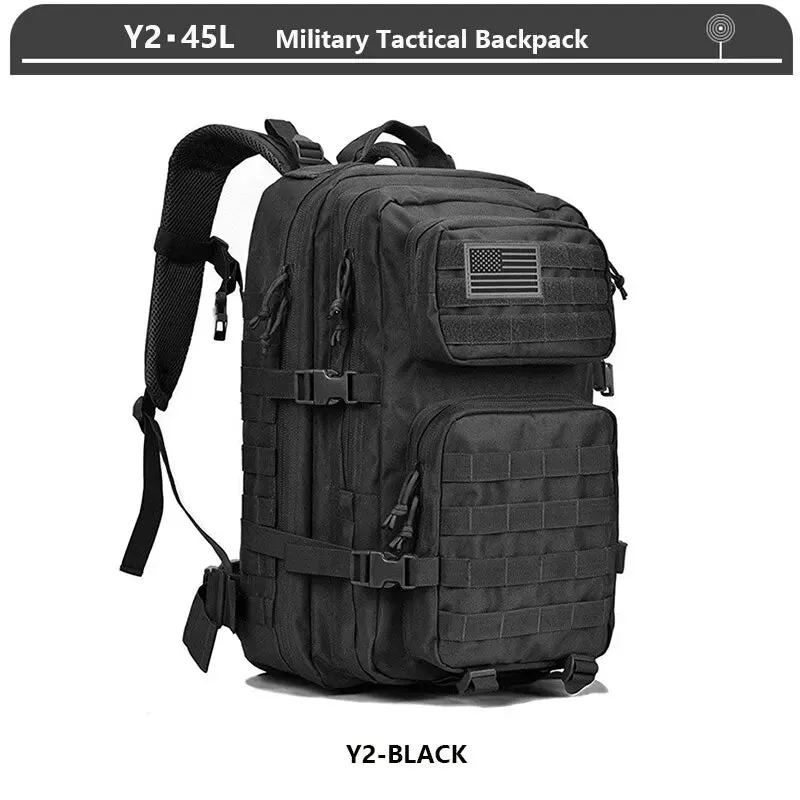 Large Waterproof Tactical Backpack for Outdoor Adventures