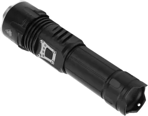 LED Flashlight Mini Outdoor Torch Aluminium High Brightness Outdoor Flashlight Zoomable Focusing USB Rechargeable Smart Power Display