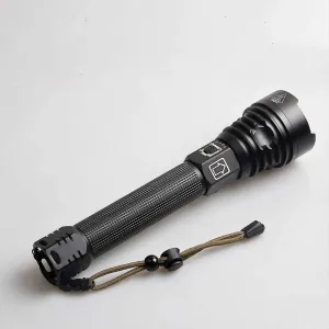 Led Flashlight, Xhp90 Ultra Powerful Adjustable Zoomable Waterproof