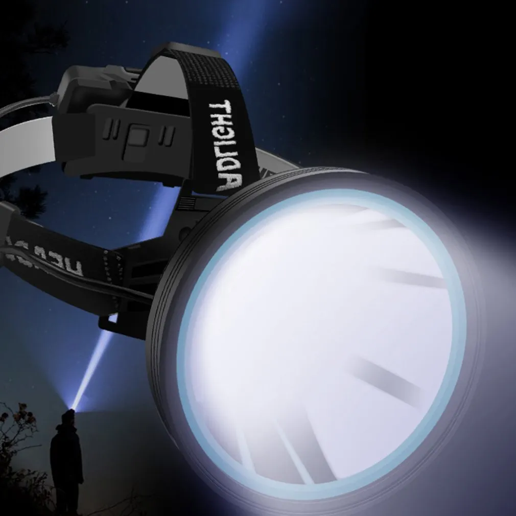 LED Rechargeable Handheld Flashlight Searchlight, Rechargeable 18650 Battery Included 3 mode Waterproof Handheld Tactical Spotlight