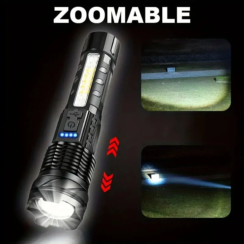 LED XP50 Zoomable Outdoor Flashlight