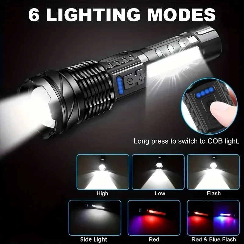 LED XP50 Zoomable Outdoor Flashlight