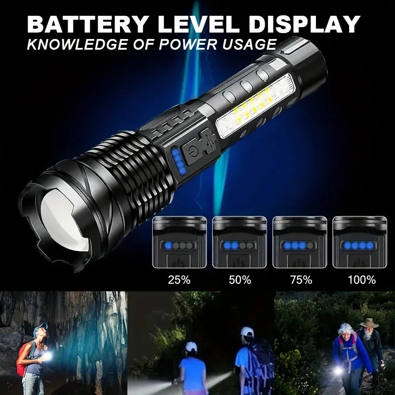 LED XP50 Zoomable Outdoor Flashlight