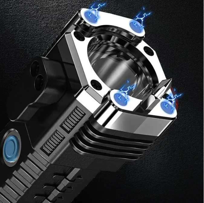 Ledsen™ FlashCharge - Rechargeable Led Torch Flashlight
