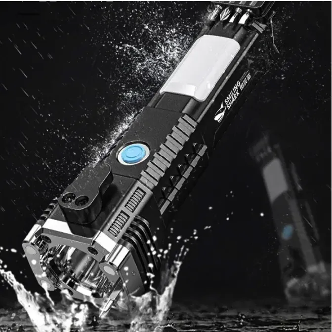 Ledsen™ FlashCharge - Rechargeable Led Torch Flashlight