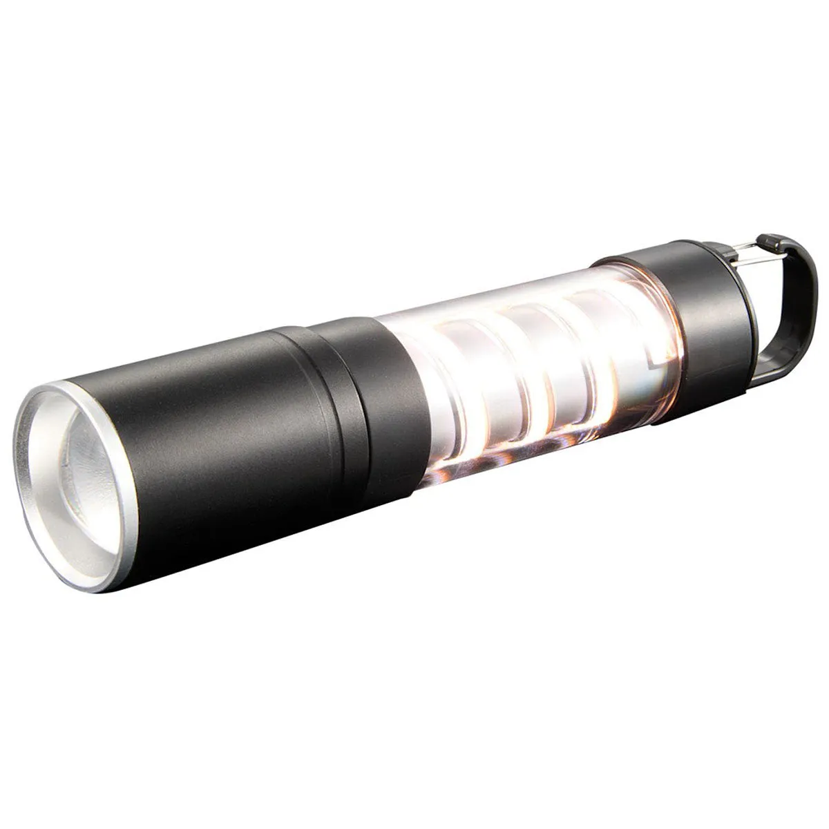 Leed's Black Hanging Spiral Filament Lantern Flashlight