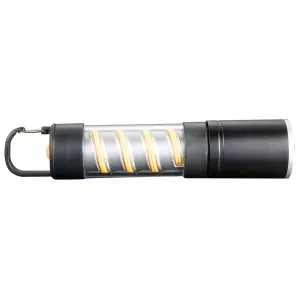 Leed's Black Hanging Spiral Filament Lantern Flashlight