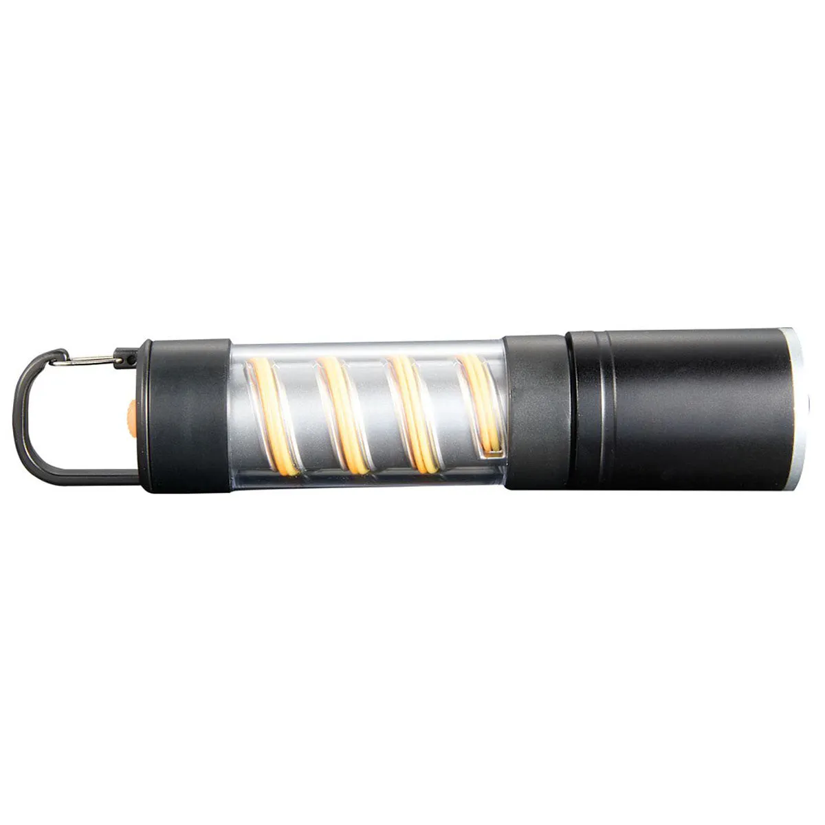 Leed's Black Hanging Spiral Filament Lantern Flashlight