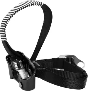 Left Foot Climbing Ascender, Aluminum Magnesium Alloy for 8-12 Mm Rope, Max 330 Lbs Capacity, Rock Climbing and Caving Equipment