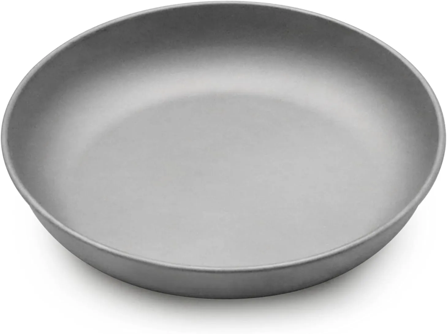 Lightweight Titanium Plate Dinner Fruit Plate Pan Food Container for Outdoor Camping Hiking Backpacking Picnic BBQ