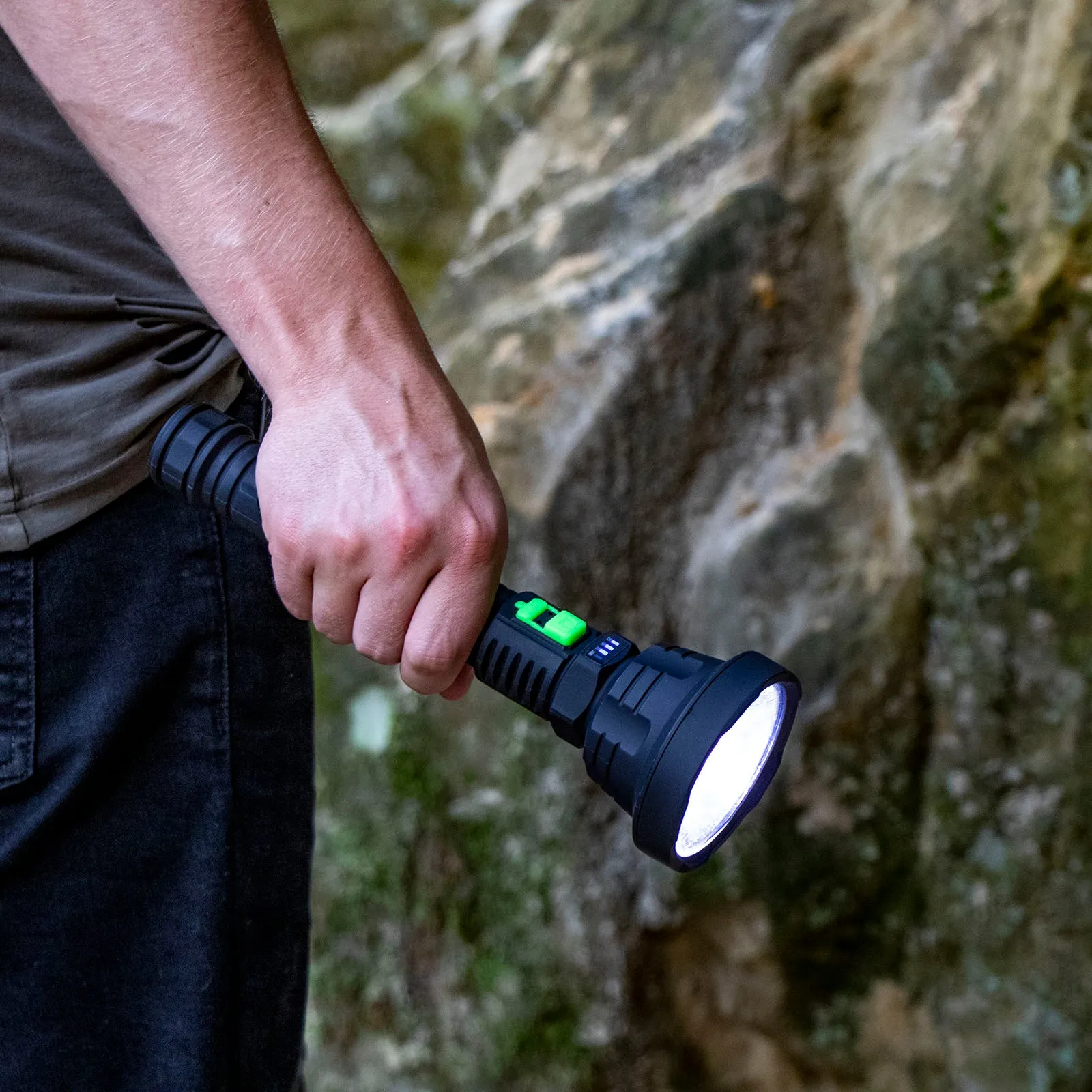 LitezAll Rechargeable Ultac Ultra Lite Soft Touch Flashlight