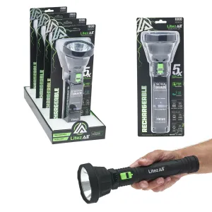 LitezAll Rechargeable Ultac Ultra Lite Soft Touch Flashlight