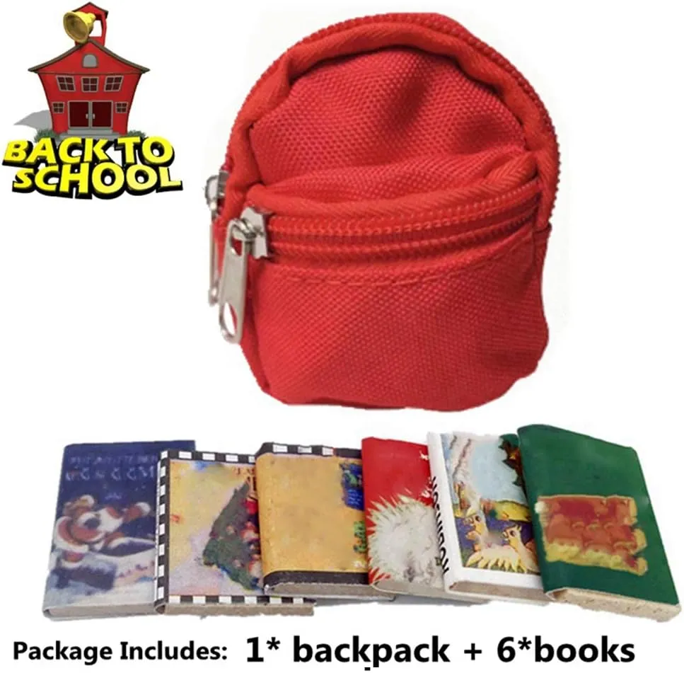 Lizard Backpack for Bearded Dragons School Bag & Books Set Reptile Apparel Accessories Handmade Photo Party Back to School Supplies for Lizard Bearded Dragon Crested Gecko Chameleon