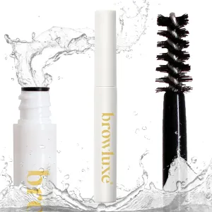 Longwear Eyebrow Gel, Volumizing Brow Gel, Precise Spoolie Applicator Brush For Flawless Make up, Clear Brow Gel For Eyebrow Kit & Makeup Kit, Long Lasting, Waterproof, Vegan, Cruelty-Free