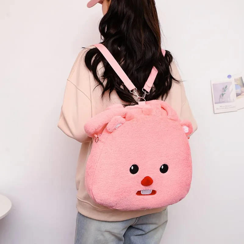 Loopy Little Beaver Cartoon Backpack(17023)