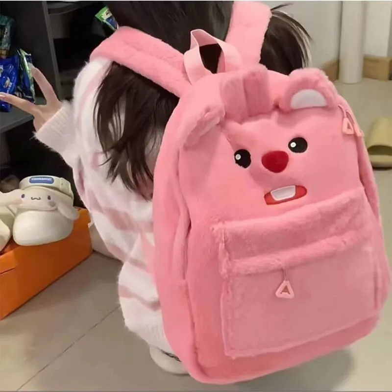 Loopy Little Beaver Cartoon Backpack(17023)