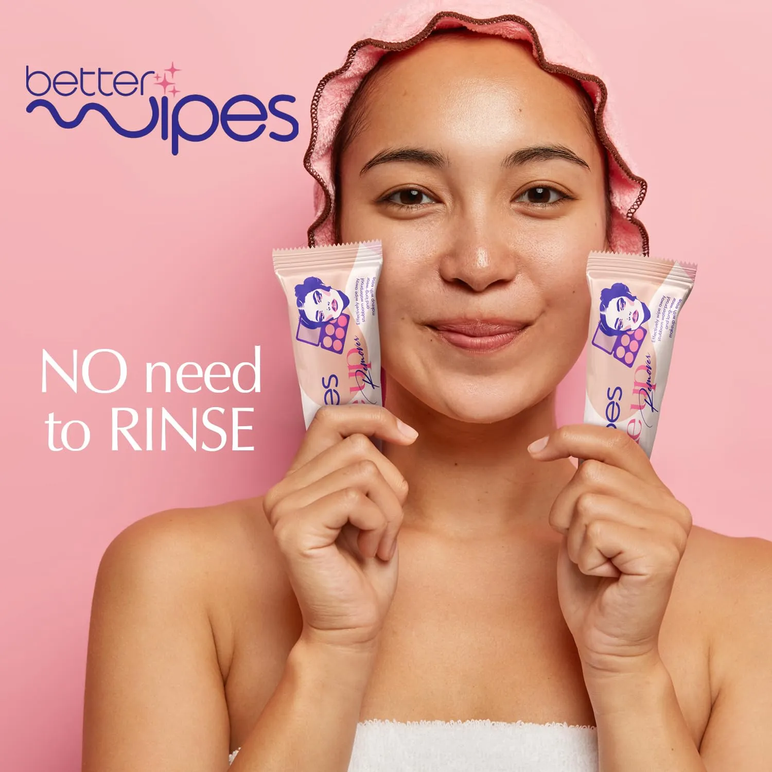 Makeup Remover Wipes - Extra Thick, Alcohol-Free Makeup Wipes for Face | Removes Waterproof Makeup, Dirt, Oil | Hypoallergenic, Individually Wrap Face Clean Wipes | Travel Size | 25 Wipes