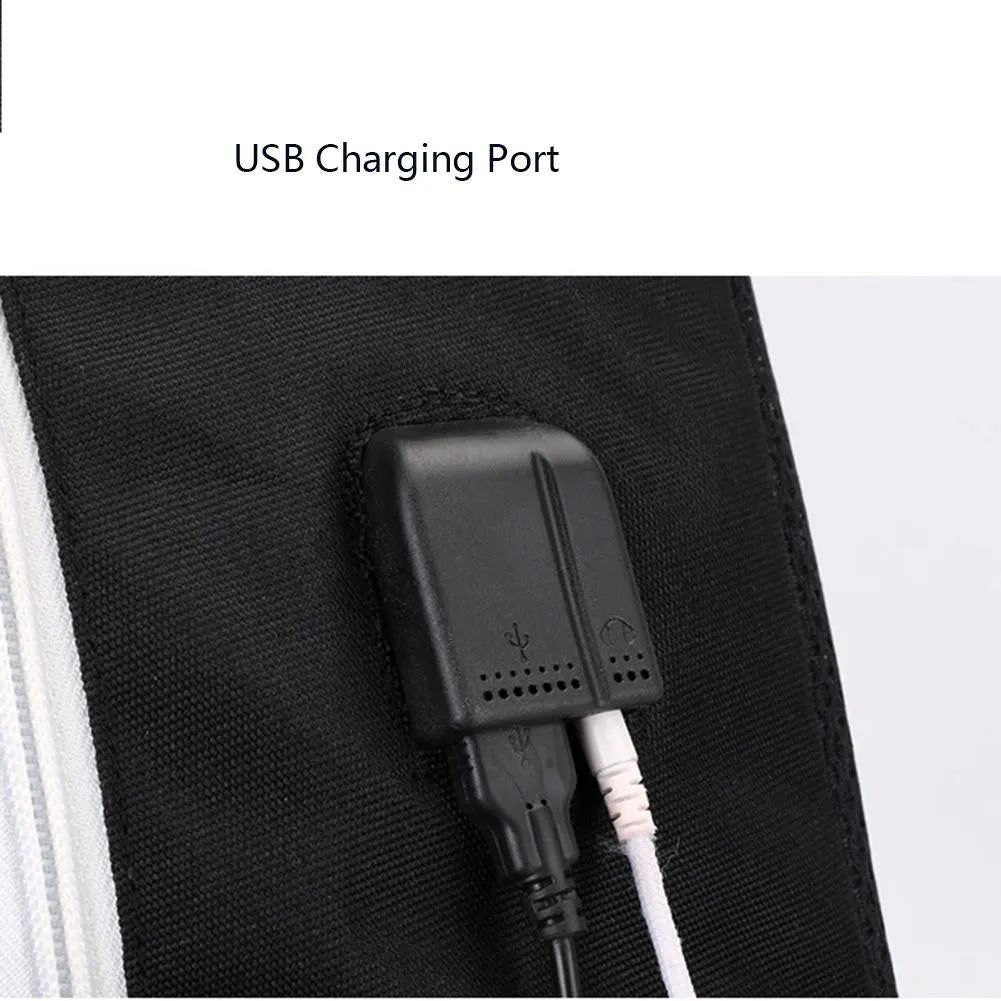 Marshmello Travel Backpack With USB Charging Port CSSO159